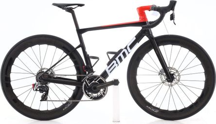 Produit reconditionné · BMC TeamMachine 01 One AXS 12V · Noir / Vélo de route | Très bon état