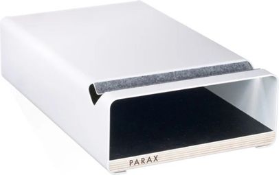 Parax S-Rack L Supporto da parete bianco/nero