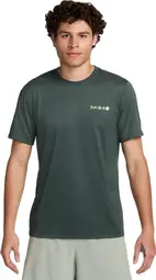 Maglia a maniche corte verde Nike Uomo