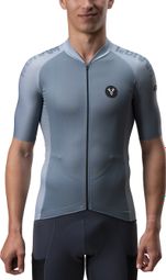 Maillot Manches Courtes LeBram Glières Bleu Gris