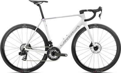 Orbea Orca M21eTEAM Racefiets Sram Force AXS 12S 700 mm Iris Wit Lila Purper 2026
