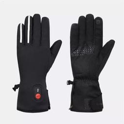 Gants chauffants vélo mixtes Noir