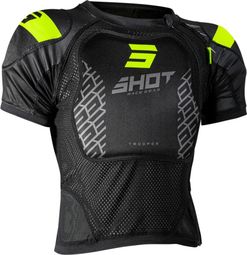 Shot Trooper Vest Zwart / Geel