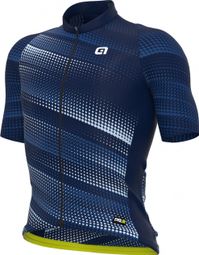 Maglia manica corta Alé Green Speed blu