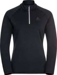 Odlo Besso Thermofleece 1/2 Zip Schwarz Damen