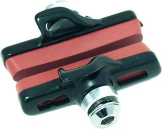 Porte patin route clarks noir/rouge jte carb. adapt. campa (pr)