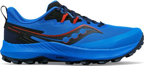 Scarpe da corsa Saucony Peregrine 14 Blu Nero