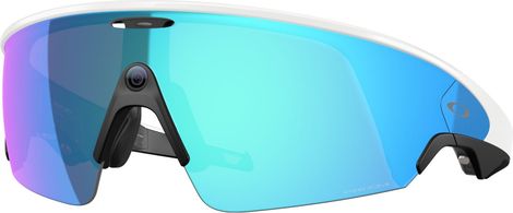 Oakley Meta Vanguard IA Bril - Wit / Prizm Saffier / Ref : OW8001-06