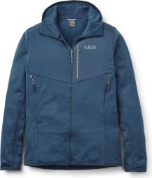 RAB Ascendor Hoody Blauw Heren Fleece