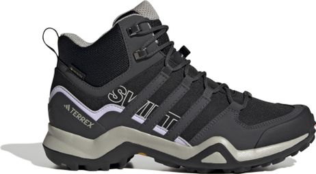 Chaussures de Randonnée Femme adidas Terrex Swift R2 Mid GTX Noir Gris