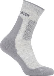 Calcetines Icebreaker Hike+ Crew Medium Gris para hombre