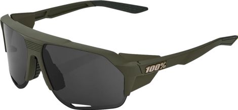 Gafas 100% - Norvik - Soft Tact Army Green - Lentes ahumadas