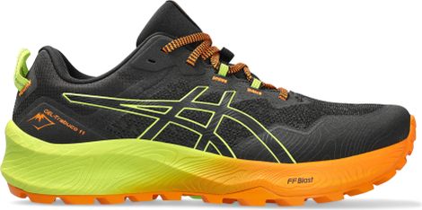 Asics GEL-Trabuco 11 Trail Shoes Black Yellow Orange Homme