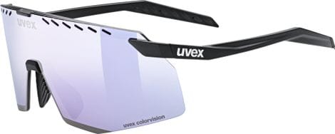 Uvex Pace Stage CV Brille Schwarz/Gläser Rosa verspiegelt