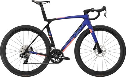 Trek Madone SL 6 Road Bike with SRAM Rival AXS 12-speed, 700 mm, Blue/Black/Coral, 8th Gen