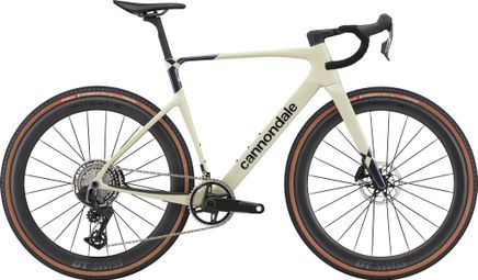 Cannondale SuperX 1 Gravel Bike with SRAM Force XPLR AXS 13-speed, 700 mm, Moonrock Beige, 2026
