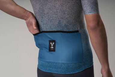 Maillot Manches Courtes LeBram Off-Road Pulse Bleu — vue 7