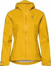 Odlo Aegis 2.5L Waterproof Jacket Yellow Women