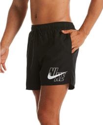 Nike Swim Logo Lap 5' Shorts Schwarz