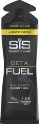 Gel énergétique SIS Beta Fuel + Nootropics Citron/Citron Vert - 60ml