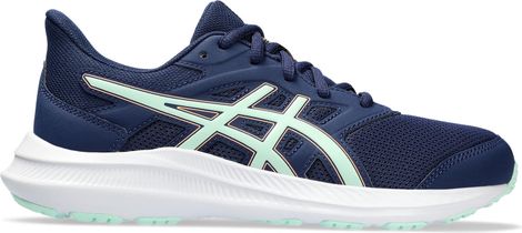 Chaussures de Running Enfant Asics Jolt 4 GS Bleu Vert