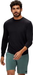 Hoka Essential T-shirt lange mouwen Zwart Heren