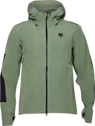 Fox Defend 3L Water Long Sleeve Jacket Green