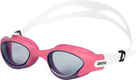 Arena The One Plus Junior Swimming Goggles, Pink/White, Ages 6–12