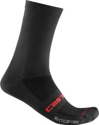Chaussettes Castelli Re-Cycle Thermale 18 Noir 