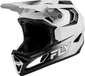 Fly Racing Rayce Sonar Full-Face Helmet, White/Black, Kids'