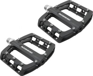 Pair of Massi CM462 Aluminum Pedals Black