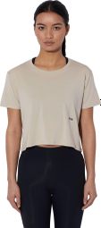 Damescirkel Smooth Operator Beige Gewatteerd topje