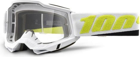 100% Accuri 2 Pale Green Goggle / Clear Lenses