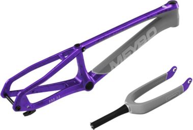 Kit Cadre Meybo HSX Carbone Pro 23 Gris Mat Violet