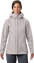 Mountain Hardwear Acadia Women's Waterproof Jacket Gray