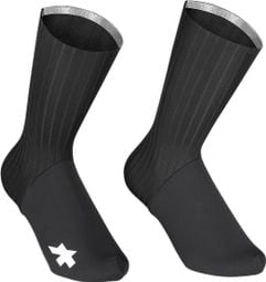 Assos RSR Spring Fall Speed Shoe Covers Black