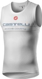 Castelli ärmelloses Unterhemd mit aktiver Kühlung Grau