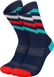 Chaussettes Incylence Waves Tricolore Bleu