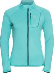 Chaqueta con cremallera Odlo Fli Light para mujer Verde