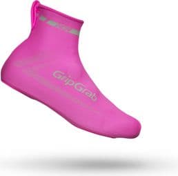 Gripgrab RaceAero Hi-Vis Lightweight Lycra Pink Copriscarpe