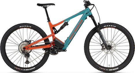 Rocky Mountain Instinct Powerplay Alloy 70 Shimano XT 12V 29'' Orange Blue 2023 Electric All-Suspension Mountain Bike