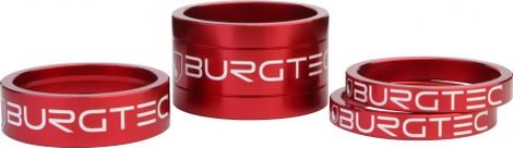 Burgtec Stem Kit Race Red (5mm x2. 10mm . 20mm )