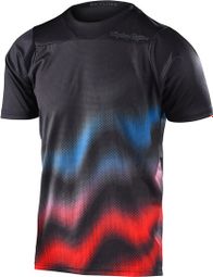 Troy Lee Designs Skyline Wave Short Sleeve Jersey Zwart