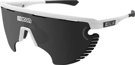 Scicon Sports Aerowing Lamon Lunettes De Soleil De Performance Sportive (Scnpp Multimiror Silver/Luminosité Blanche)