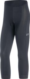 Culotte 3/4 con tirantes para mujer Gore Wear C3 Negro