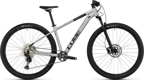 VTT Cube Attention SLX silvergrey´n´lime