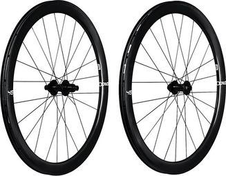 Paire de Roues Enve Foundation 45mm i9 Disc Tubeless | 12x100 - 12x142 mm | Produit Reconditionné