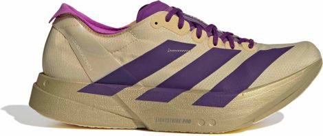 Adidas Adizero Adios Pro 4 Goud/Paars Heren Hardloopschoenen