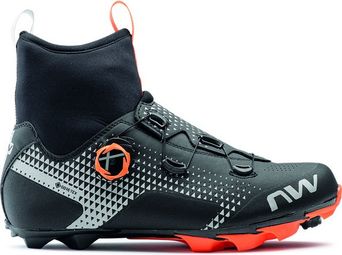 Par de Zapatillas MTB Northwave Celsius XC GTX negro naranja