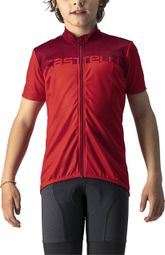 Castelli Neo Prologo Kids Jersey Red